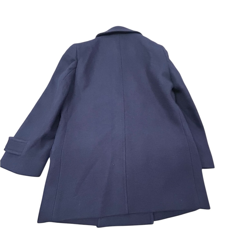BURBERRYS Prorsum Vintage Women’s Wool Peacoat 80s 90s Gold Buttons Rare Medium - Picture 4 of 14